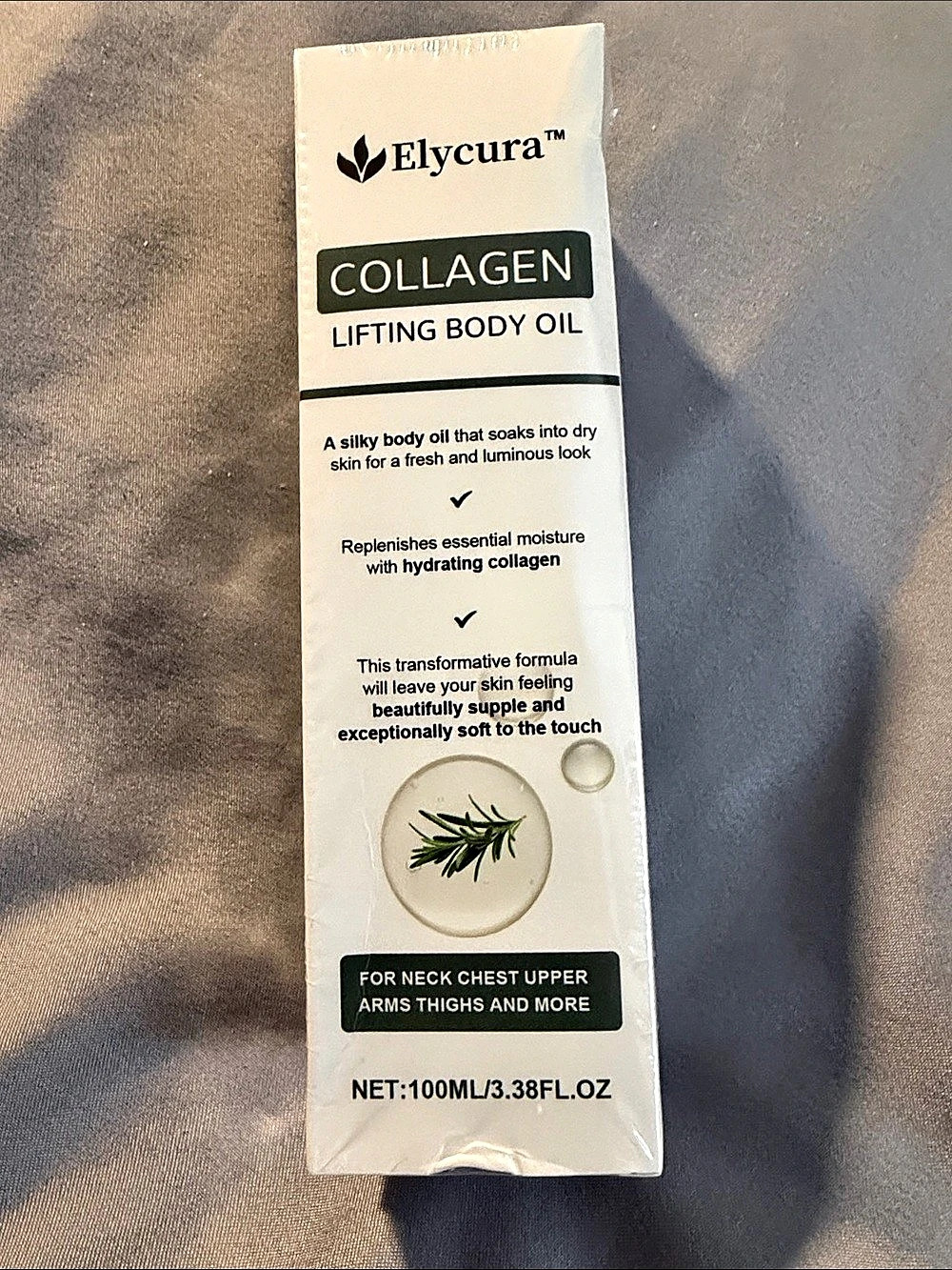 Elycura Collagen Lifting Body Oil Body Oil 100mL NWT